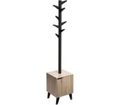 Perchero de Pie N'Modul 8 Barillas y Puerta 35x159 cm