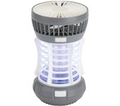 Antimosquitos y lámpara portátil solar con 10 bombillas LED ultravioleta para eliminar mosquitos Actúa en 60 m2 Silencioso Bajo consumo - JATA MOSTRAP MOST0352