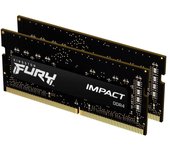 DDR4 SODIMM KINGSTON 2X16GB 3200 FURY IMPACT