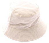 Miss complementos, sombrero tipo pescador, reversible en beis, varios colores, tejido duro, algodón 100%