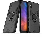 Max Power Digital Funda para móvil Xiaomi Redmi 9A / 9AT Carcasa Magnética con Anillo Imán Antigolpes Resistente Rígida Dura [Tecnología de Absorción de Golpes]