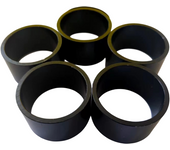 5PCS Aluminum Alloy Bicycle Headset & Handlebar Stem Spacers Set of 5MM,10MM,20MM Fit 1 1/8"