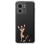 Funda Silicona Antigolpes para Motorola Edge 40 5G diseño Perros 05 Dibujos