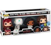 Blister 4 figuras POP Marvel WandaVision ExclusiveFigura  Coleccionable - Idea de Regalo- Mercancia Oficial - Juguetes para Niños y Adultos - Movies Fans - Muñeco para Coleccionistas y Exposición