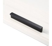 Pomos y tiradores para muebles, 2x 90° L Pomos para puertas Cajón Armario Tirador interior para muebles, 128 mm, Aluminio