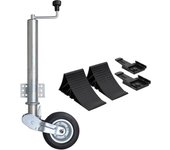 vidaXL Rueda de Gato de Remolque con Calzos de Rueda Accesorio para Coche 60 mm Cantidad 3 unidades, 5 unidades, 7 unidades