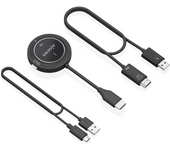 CARGADOR HDMI INALAMBRICO AISENS 1080P 30M NEGRO