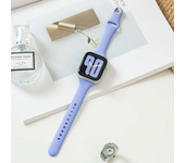 Slim Silicone strap for Apple watch ultra 44mm band 41mm 45mm correa 38mm 40mm 49mm Sports bracelet iWatch serie 8 7 6 5 se 4 3