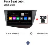 Navifly 2 Din Android car radio suitable for Seat Leon 2005-2012 multimedia player GPS navigation Carplay+auto car accessories
