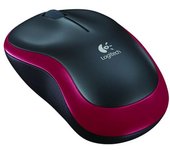 LOGITECH M185 ROJO RATÓN INALÁMBRICO NANO RECEPTOR  PLUG AND PLAY