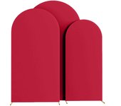Wedding Arch Cover  Arch Backdrop Cover Spandex Fitted Arch Cover for Wedding Birthday Festival Party （Without Shelf）