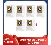 FIt For Dreame Bot D10 Plus RLS3D / Z10 pro / L10 plus Robot Vacuum Cleaner Hepa Filter Mop Main Side Brush Dust Bag Parts