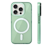 Magsafe-funda magnética transparente para móvil, carcasa de silicona a prueba de golpes para iphone 13, 14, 16pro, 12, 15pro Max