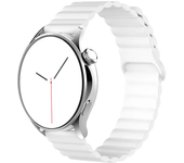 20mm 22mm watch strap For Amazfit GTS 4/2/Mini/2e/GTR 3 pro/GTR4/stratos belt Silicone Magnetic Loop bracelet amazfit bip u pro