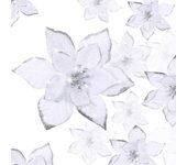 36 Flores de Nochebuena Brillantes de Navidad 3 Tamaños Flores Artificiales de Boda Decoración Adorno de Navidad para Árbol de Navidad Año Nuevo ( 3 Pulgadas, 4 Pulgadas, 6 Pulgadas)