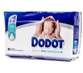 DODOT PAÑAL INFANTIL PRO SENSITIVE TALLA 0 3 KG 38 UNIDADES
