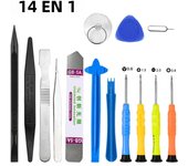 14 in1 Screwdriver Set for iPhone X 8 7 6S 6 Plus 11 Pro XS Hand ToolsMobile Phone Repair Tools Kit Spudger Pry Opening Tool