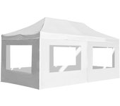 vidaXL Carpa Plegable Profesional con Paredes Aluminio 6x3 m Terraza Casa Color Azul,  Antracita,  Blanco y mas