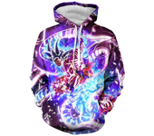 Animation Dragon pearl Hoodies Casual Comfortable Loose Long Sleeve Tops Sweatshirts Kids Cartoon Coat Autumn Winter Clothes