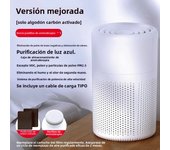 Smart Air Purifier Household High-Efficiency with Scented Sponge Deodorant for Office Living Room Bedroom Kitchen