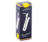 CAÑAS SAXOFON BARITONO-Vandoren (Tradicional) (Caja Azul) (Dureza 3) (Caja de 5 Unidades)