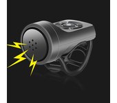 USB Rechargeable Bicycle Motorcycle Electric Bell Horn Mountain Road Cycling Anti-theft Alarm Horn Bike Accessories Loud Bell