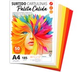 Cartulina de Colores, Cartulina A4 Colores Intensos, Hojas de Colores 180gr para Manualidades, Imprimir tus Documentos y Diseños Creativos, Folios de Colores A4 · m-office (500 hojas, Azul claro pastel)