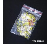 100PCS/lot 3mm LED Diode F3 Assorted Kit ibuw White Green Red Blue Yellow Orange Pink Purple Warm White DIY Light Emitting Diode