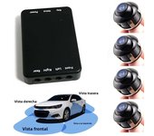 360 View Car Camera Control Box 4 Way Cameras Switch System for Rear Left Right Size Front Camera Rear View Back UP Cameras