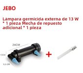 JEBO 36W UV Sterilizer Lamp Light Ultraviolet Filter Clarifier Water Cleaner For Coral Koi Fish Pond, Aquarium UV Lamp