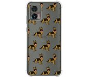 Funda Silicona Antigolpes para Motorola Edge 30 Neo 5G diseño Perros 09 Dibujos
