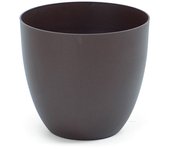 Plastiken TES - Maceta Redonda Cuenco Diámetro 18 cm Capacidad 3L. Bronce