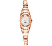 Reloj para mujer con movimiento de cuarzo, correa de brazalete, un reloj elegante para la mujer