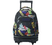 Totto Mochila escolar ruedas Tiza -Dimensiones:32 x 45.5 x 18 cm-Material:Poliester reciclado