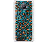 Funda compatible con Pocophone F2 - Fondo leopardo marron naranja