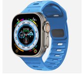 Soft Silicone Strap For Apple Watch Band Ultra 49mm 44mm 45mm 42mm 41mm 42mm 38mm sport Watchband iwatch Serise 8 7 6 5 bracelet