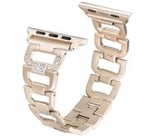 Strap Compatible With Apple Watch 38mm 40mm 41mm Bling Band for Women Shiny Diamond Bracelet for iWatch 8 7 6 SE 5 4 45mm