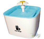 Suinga Bebedero Fuente 2.5L para Mascotas con Filtro de Carbón Activo