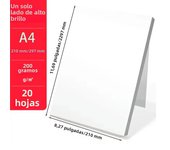 High Quality A4 4R Glossy Photo Paper 100/20sheets High Gloss Quick Dry Photographic Paper for Canon HP Color Inkjet Printer