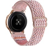 20mm 22mm Braided Loop Nylon Strap for Samsung Huawei Garmin Amazfit Watch Bracelet Universal Smart Watch Replacement Wristband
