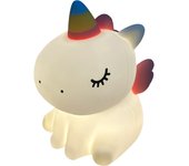 Kids Unicorn Night Light, Cute Silicone Baby Room Night Light Dimmable LED Soft Unicorn Lamp Rechargeable Bedside Touch Lamp