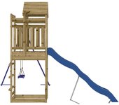 vidaXL Parque infantil de exterior madera de pino impregnada
