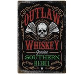 Metal Tin Poster Whisky Plaque Metal Tin Sign Vintage Pin Up Girl Retro Wall Decoration for Bar Pub Club Man Cave Wall Decor
