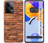Funda Silicona para Xiaomi Redmi Note 12 Pro+ Plus 5G diseño Ladrillo 04 Dibujos