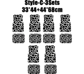 Car Floor Carpet Set of 4 Piece Persian Rug Design Auto Interior Floor Mats Durable Front Rear Carpets for Car Accessories