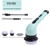 Cepillo De Limpieza Eléctrico 9 En 1 Escobilla De Rotación Para Limpieza Del Hogar Herramientas Eléctricas Para Cocina Y Baño Gadgets De Limpieza