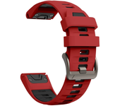 QuickFit 22mm 26mm Silicone Strap For Garmin Fenix 8 E 7X 7 6 6X 5 5X Plus/Epix Pro Gen 2 51mm 47mm Enduro 3 Bracelet Watchband