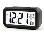 Reloj Despertador Digital para Dormitory with Luz Nocturna Inteligente