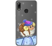 Tumundosmartphone Funda Gel Transparente para Huawei P Smart 2019 / Honor 10 Lite diseño Cabra Dibujos
