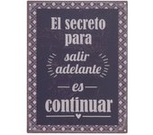 ORIGEN Home Decor - Adorno Pared Frases Vida  Adorno Pared | Placas Metal Negro - 33x0x25 cm 29940